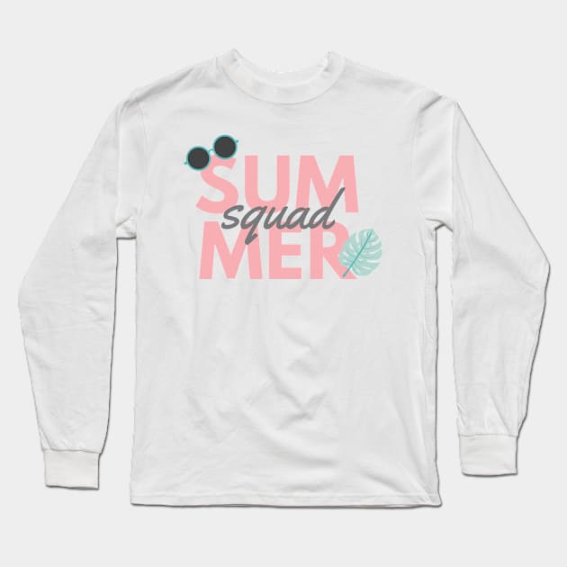 Summer squad Long Sleeve T-Shirt by Lyna